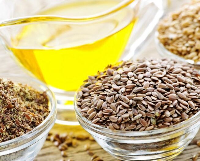 High -pressure flaxseed